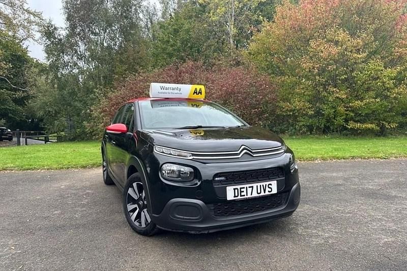 Black Used 2017 Citroën C3 Feel Hatchback | £4,895 (Good price) - Image 1/1
