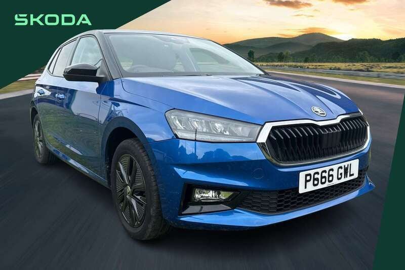 Blue Used 2023 Skoda Fabia Colour Edition Hatchback | £14,995 (Fair price) - Image 1/4