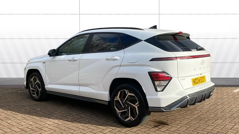 Used Hyundai Kona N Line 120 HP (88 kW) 2024 White SUV