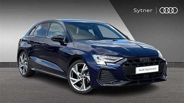 Blue Used 2025 Audi A3 Black Edition Hatchback | £29,750 (A bit pricey) - Image 1/4