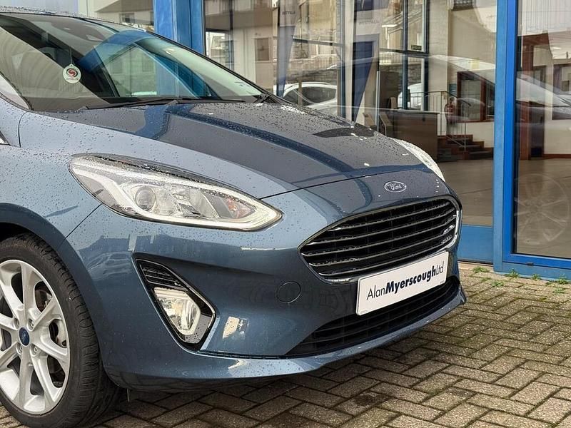 Used Ford Fiesta Titanium X 2021 Blue Hatchback