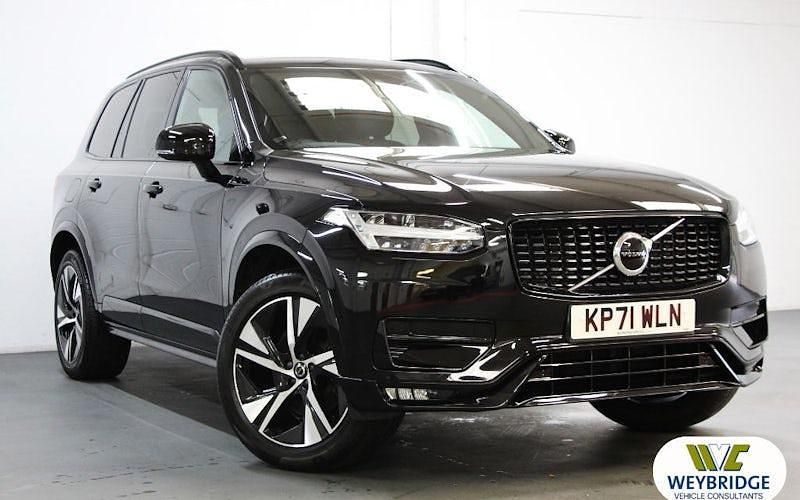 Black Used 2021 Volvo XC90 R-Design SUV | £37,795 (Fair price) - Image 1/4