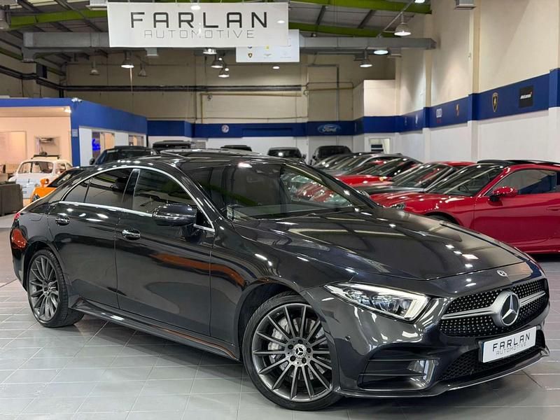 Grey Used 2019 Mercedes CLS350 AMG line Coupe | £25,450 (Fair price) - Image 1/4