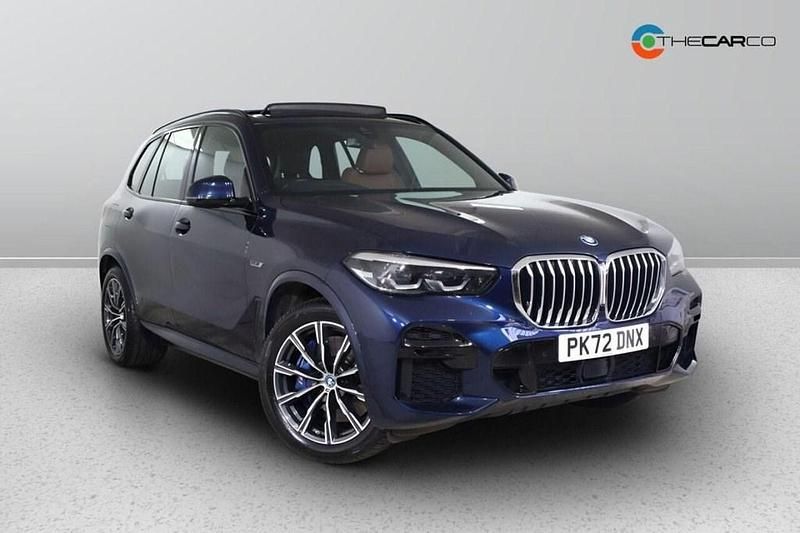 Blue Used 2022 BMW X5 M Sport SUV | £42,975 (Good price) - Image 1/3