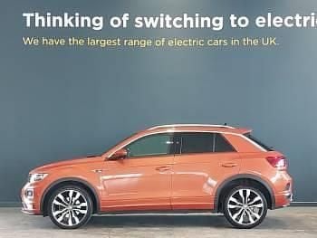 Used VW T-Roc R-line 2019 Orange SUV