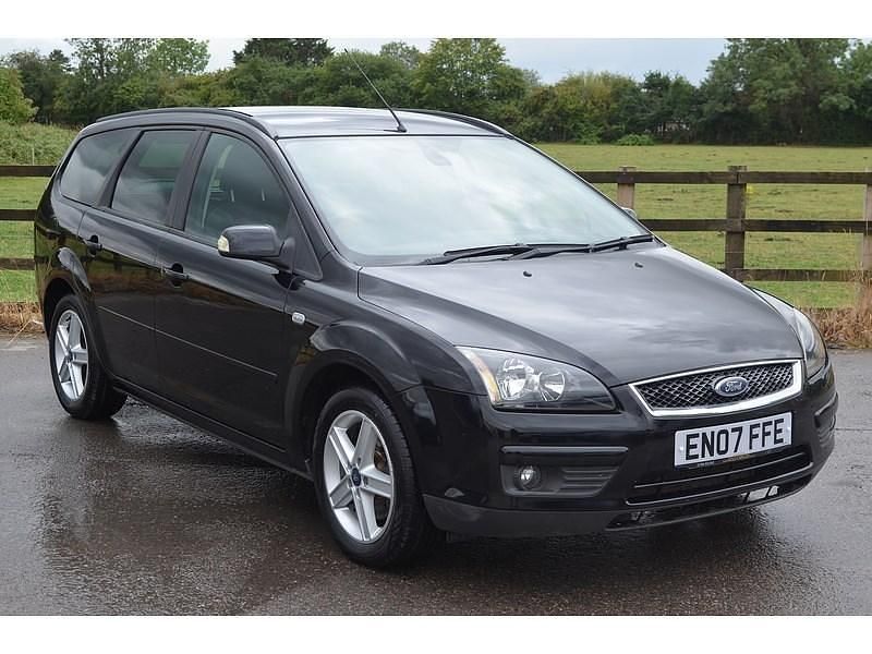 Black Used 2007 Ford Focus Titanium Estate | £2,789 (Fair price) - Image 1/3