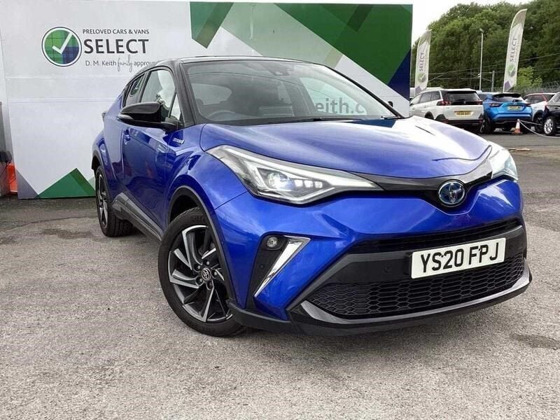 Ink blue Used 2020 Toyota C-HR SUV | £14,185 (Fair price) - Image 1/4