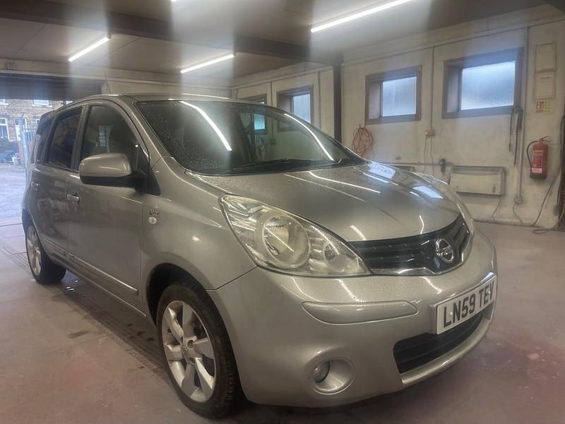 Used Nissan Note N-TEC 110 HP (80 kW) 2009 Silver Hatchback