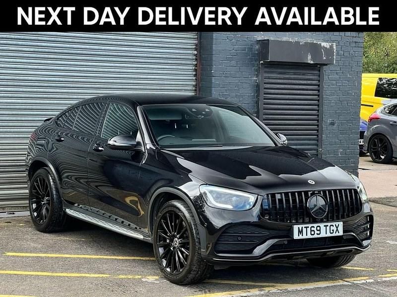 Black Used 2019 Mercedes GLC300 AMG Line Premium Coupe | £25,995 (Fair price) - Image 1/3