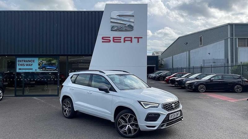 Nevada white New 2025 Seat Ateca FR Sport SUV | £29,990 - Image 1/4