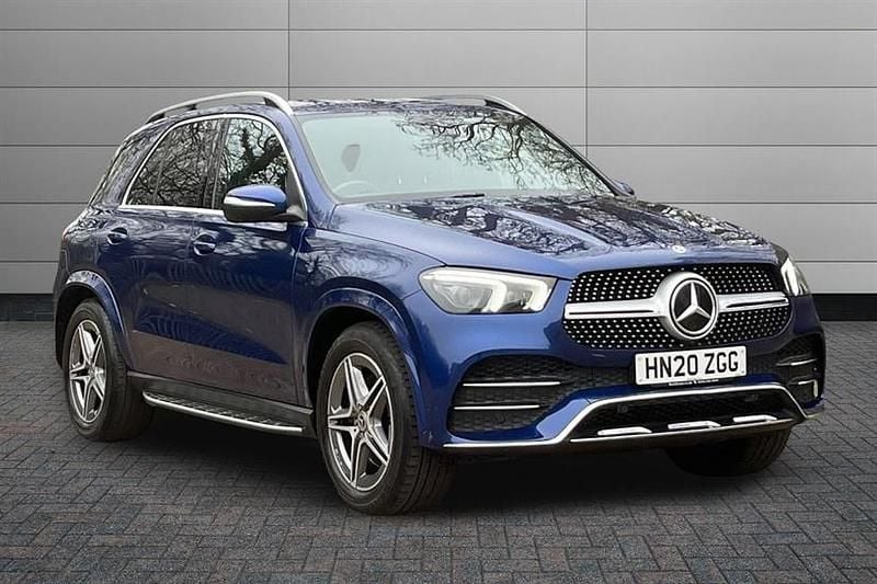 Used Mercedes GLE300 AMG Line Premium 245 HP (180 kW) 2020 Brilliant blue Estate