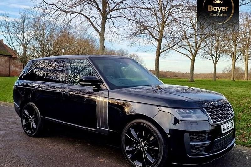 Black Used 2019 Land Rover Range Rover SVAutobiography Dynamic Black SUV | £46,985 (Fair price) - Image 1/1