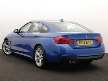 Used BMW 420 M Sport 190 HP (139 kW) 2018 Blue Hatchback