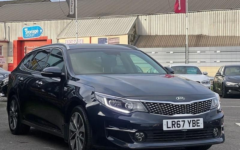 Used Kia Optima 141 HP (103 kW) 2017 Blue Estate