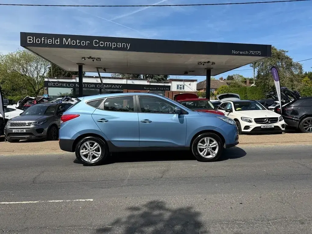 Usado Hyundai ix35 Style 135 CV (99 kW) 2013 Azul SUV