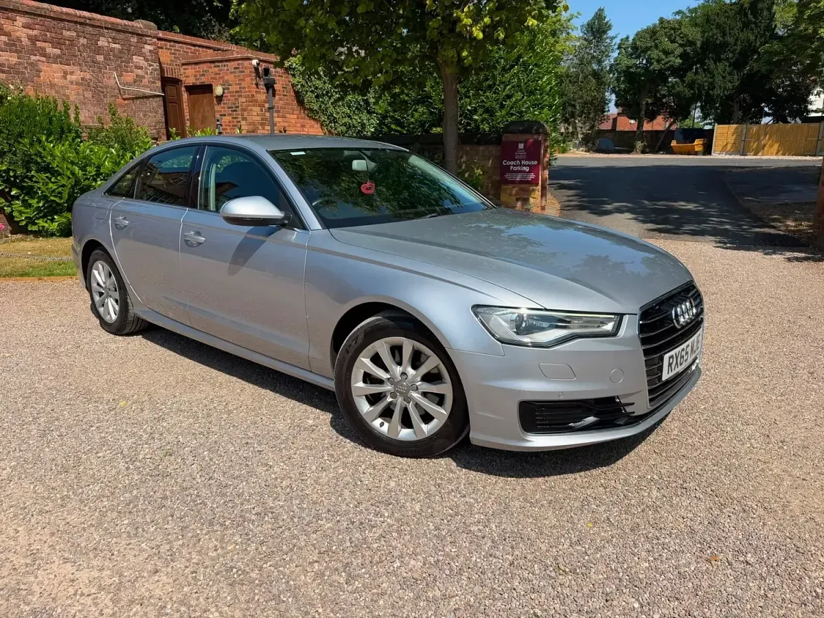Used Audi A6 190 HP (139 kW) 2015 Silver Sedan
