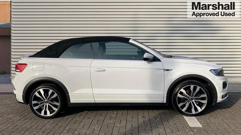Used VW T-Roc R-line 150 HP (110 kW) 2020 White SUV