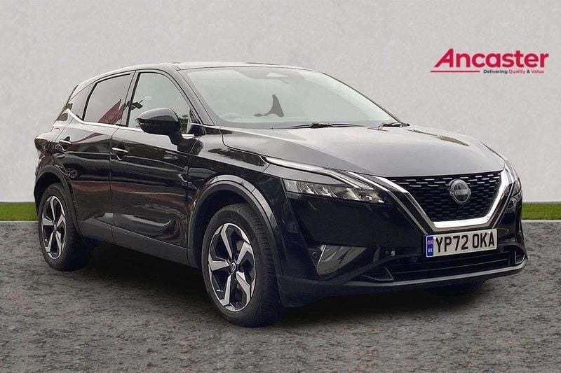 Black Used 2022 Nissan Qashqai N-Connecta SUV | £21,275 (Fair price) - Image 1/4