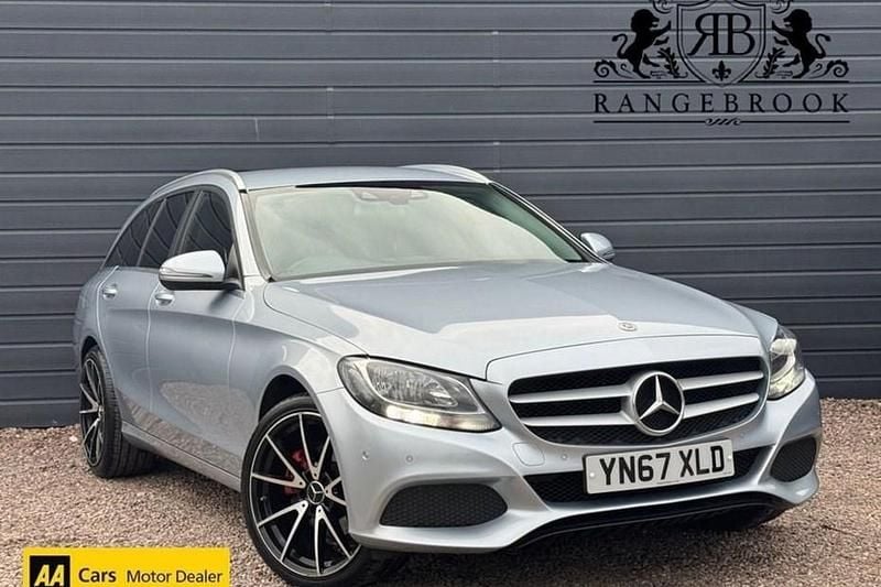 Used Mercedes C220 Executive 170 HP (125 kW) 2017 Silver Estate