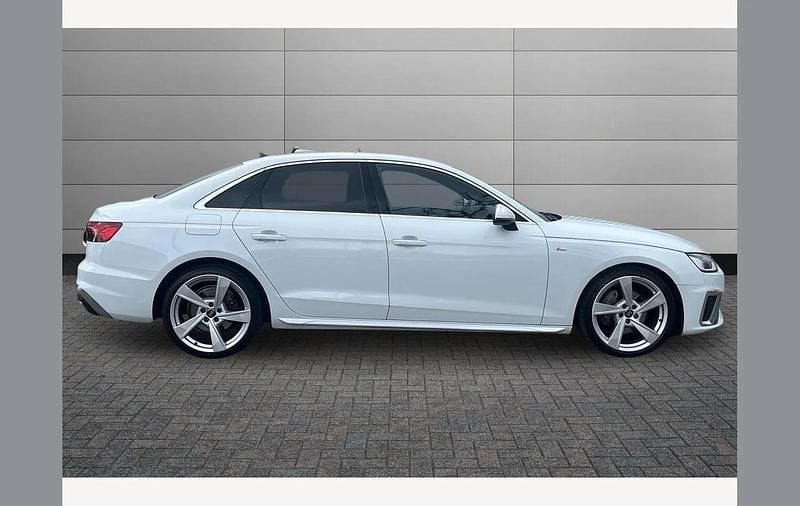 Used Audi A4 S-Line 204 HP (150 kW) 2020 White Sedan