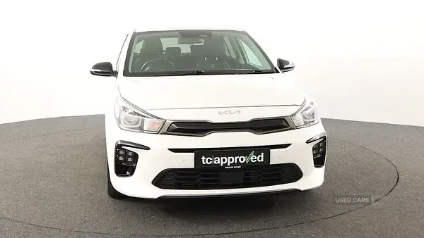 Used Kia Rio GT-Line S 118 HP (86 kW) 2022 White Hatchback