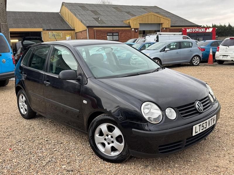 Used VW Polo S 75 HP (55 kW) 2003 Black Hatchback