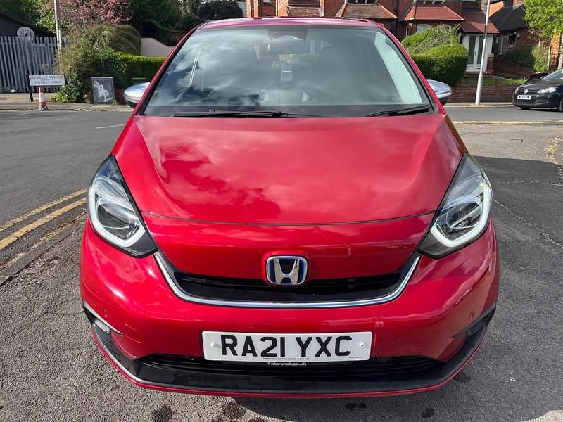 Used Honda Jazz Hybrid 2021 Red Hatchback