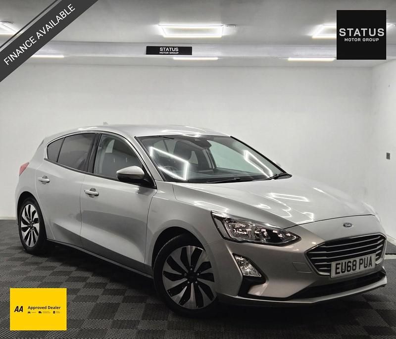 Silver Used 2018 Ford Focus Zetec Hatchback | £6,995 (Fair price) - Image 1/4