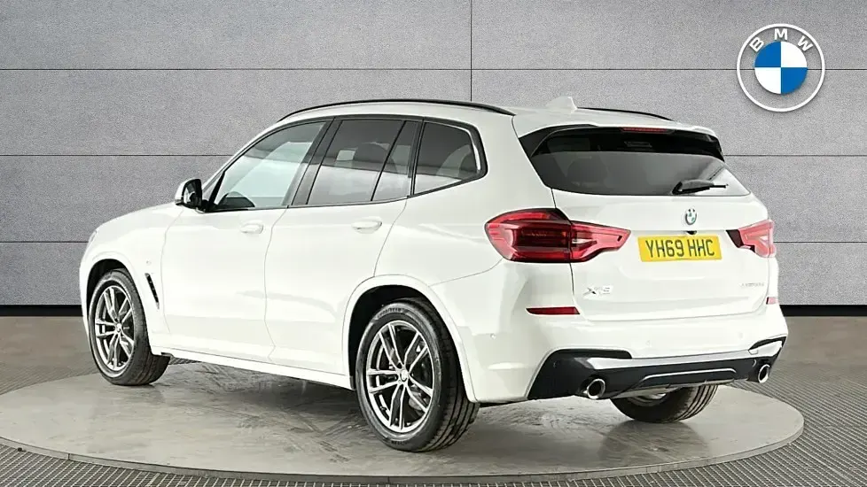 Used BMW X3 M Sport 188 HP (138 kW) 2019 White SUV