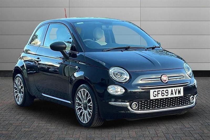 Crossover black Used 2020 Fiat 500 Star Hatchback | £8,759 (Fair price) - Image 1/2
