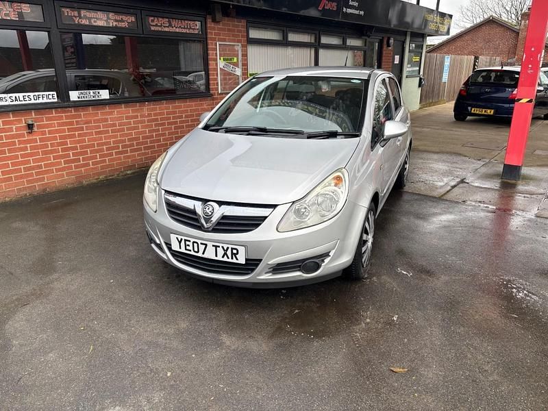 Used Vauxhall Corsa Club 2007 Silver Hatchback