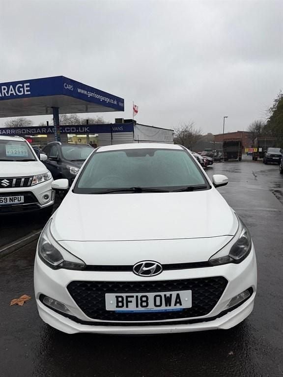 Used Hyundai i20 Premium 2018 White Hatchback