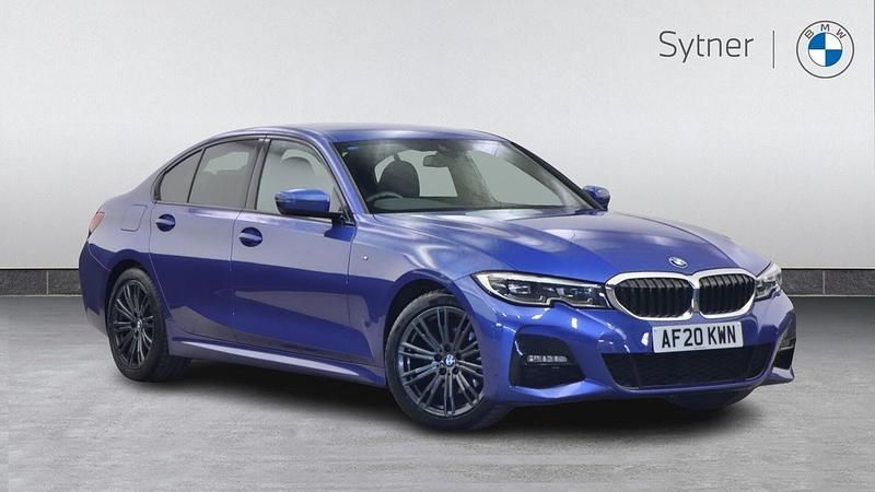 Used BMW 320 M Sport 181 HP (133 kW) 2020 Blue Sedan