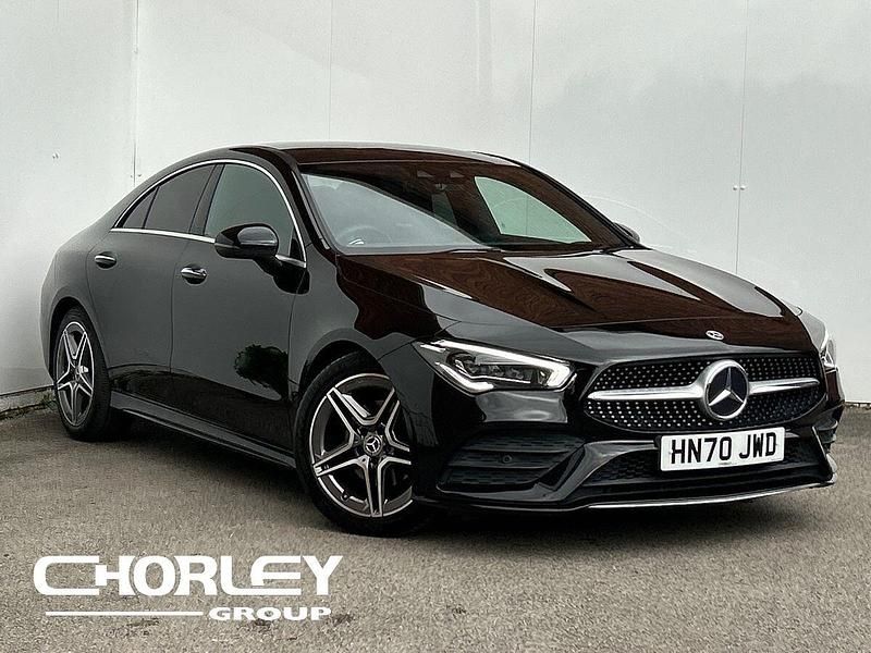 Used Mercedes CLA180 AMG line 136 HP (100 kW) 2020 Black Sedan