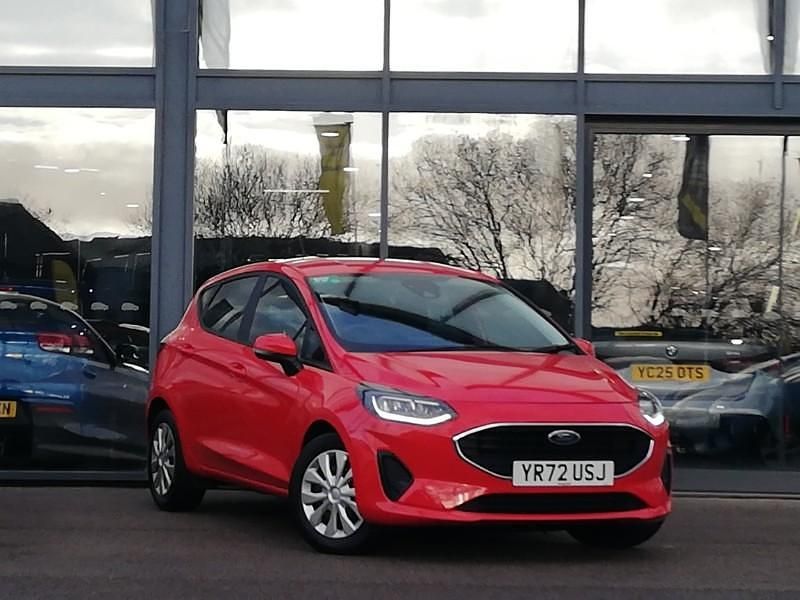 Used Ford Fiesta Trend 125 HP (91 kW) 2022 Red Hatchback