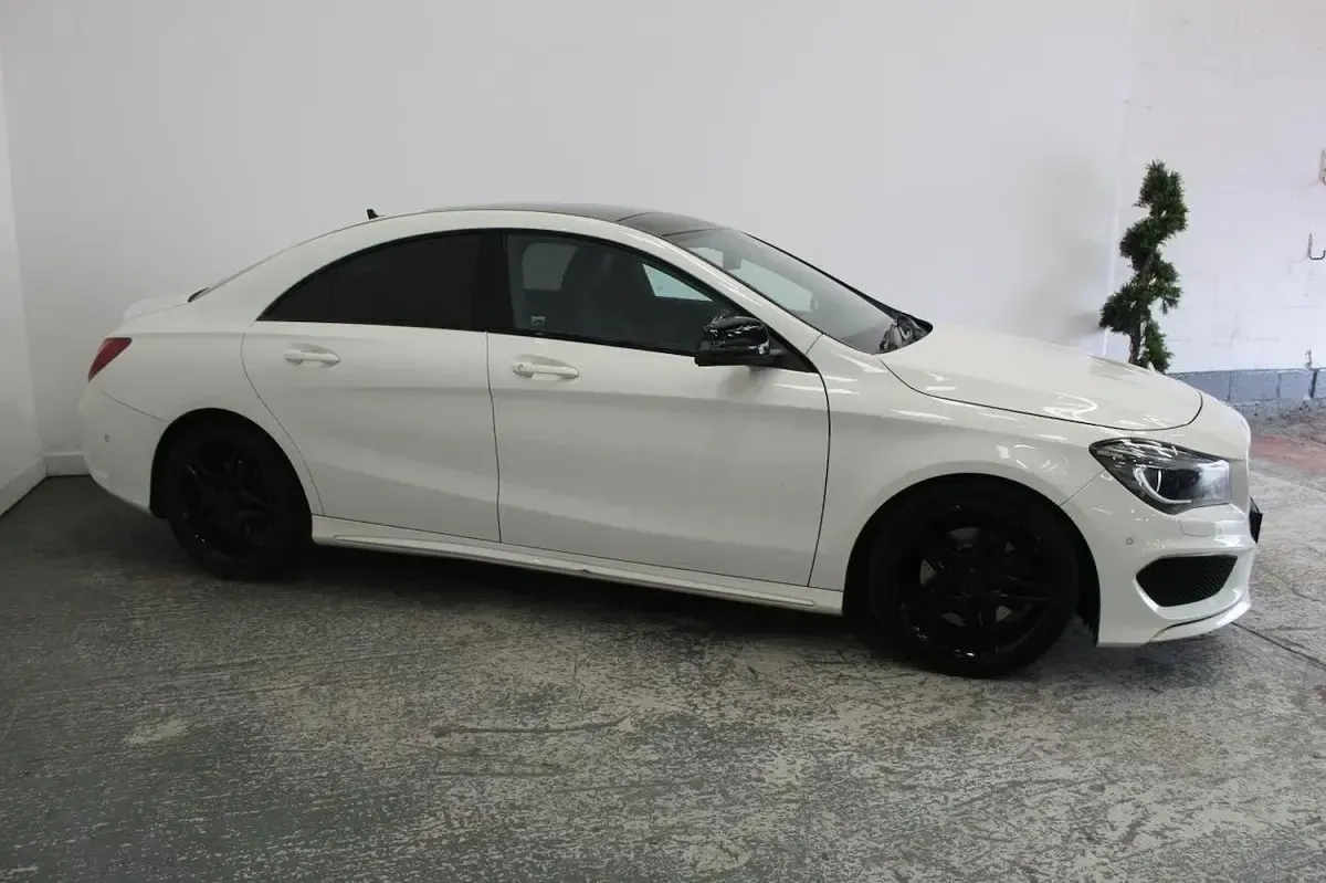 Used Mercedes CLA220 AMG 2014 White Sedan