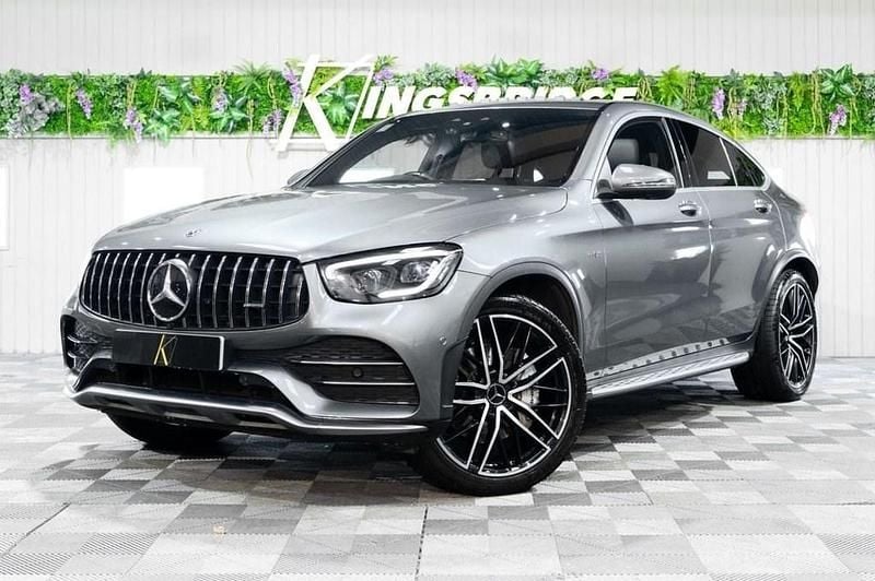 Grey Used 2020 Mercedes GLC43 AMG Premium Plus Coupe | £37,786 (Expensive) - Image 1/4