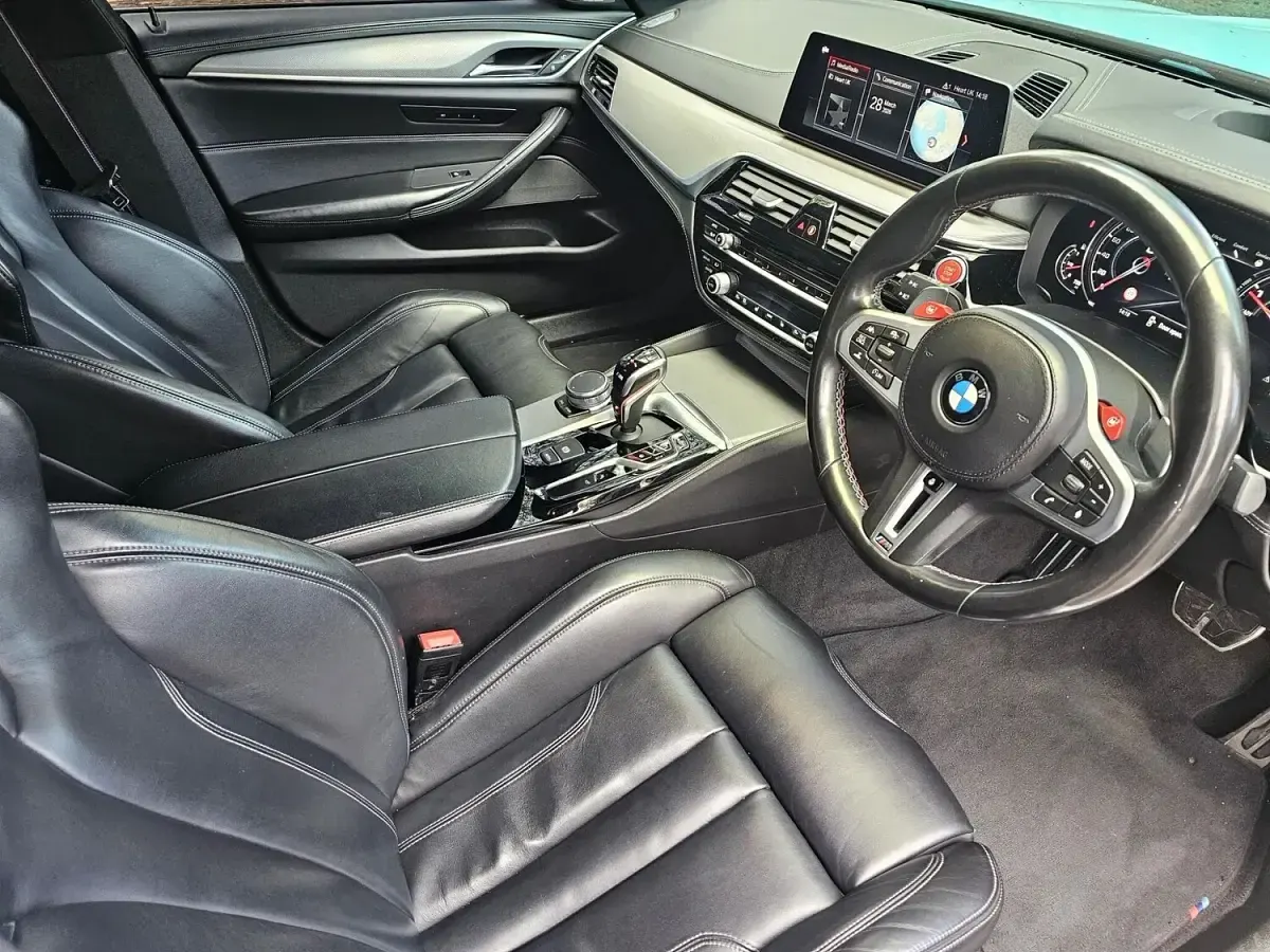 Used BMW M5 Comfort Edition 2019 White Sedan
