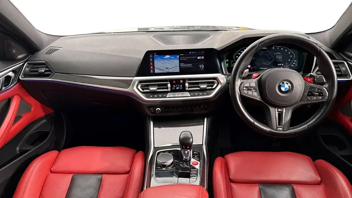 Begagnad BMW M4 Competition Edition 503 HK (369 kW) 2022 Grå Sportkupé
