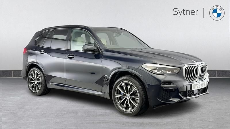 Black Used 2022 BMW X5 M Sport SUV | £46,000 (Fair price) - Image 1/4