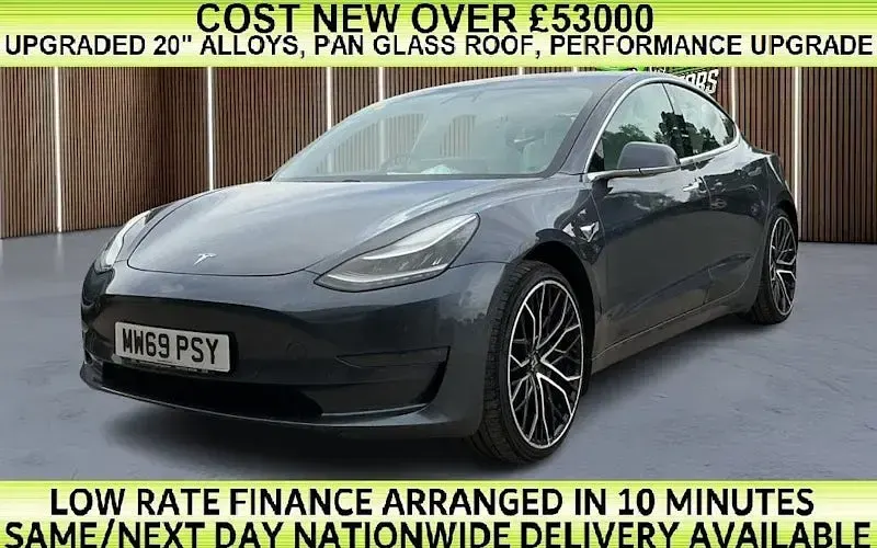 Used Tesla Model 3 Performance 461 kW (627 HP) 2019 Sedan