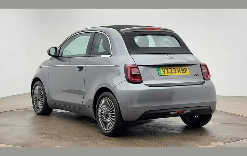 Used Fiat 500e Icon 86 kW (118 HP) 2023 Grey Cabriolet