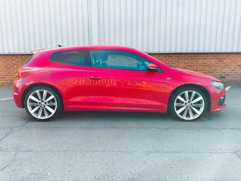 Used VW Scirocco R-line 2013 Red Coupe