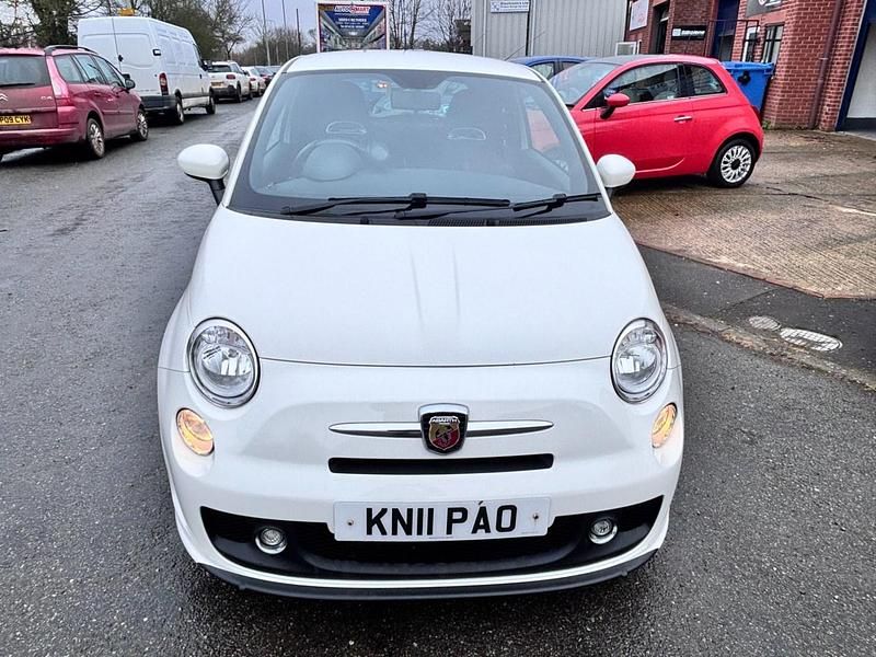 Used Abarth 500 2011 White Hatchback