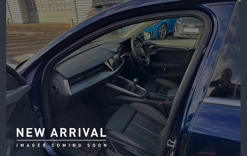 Used Audi A3 S-Line 108 HP (79 kW) 2023 Blue Sedan