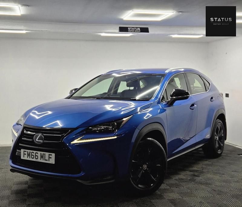Used Lexus NX300h Sport Line 197 HP (144 kW) 2017 Blue SUV