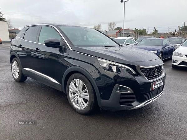 Used Peugeot 3008 GT-line 2018 Black Hatchback