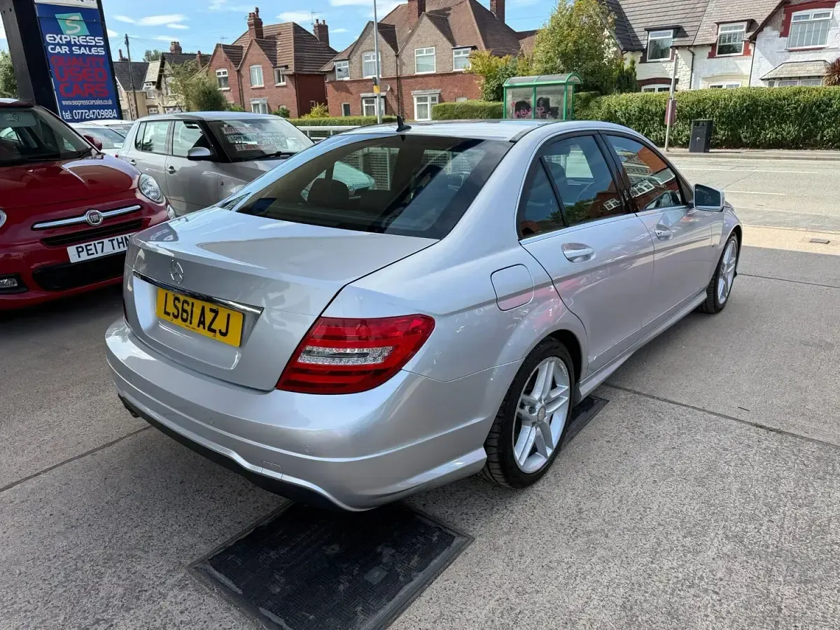 Used Mercedes C220 2011 Silver Sedan