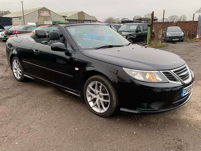 Used Saab 9-3 Cabriolet Vector 2009 Black Cabriolet