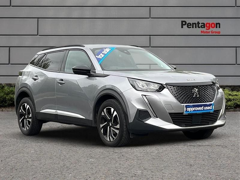 Grey Used 2022 Peugeot 2008 Allure+ SUV | £15,498 (Good price) - Image 1/4